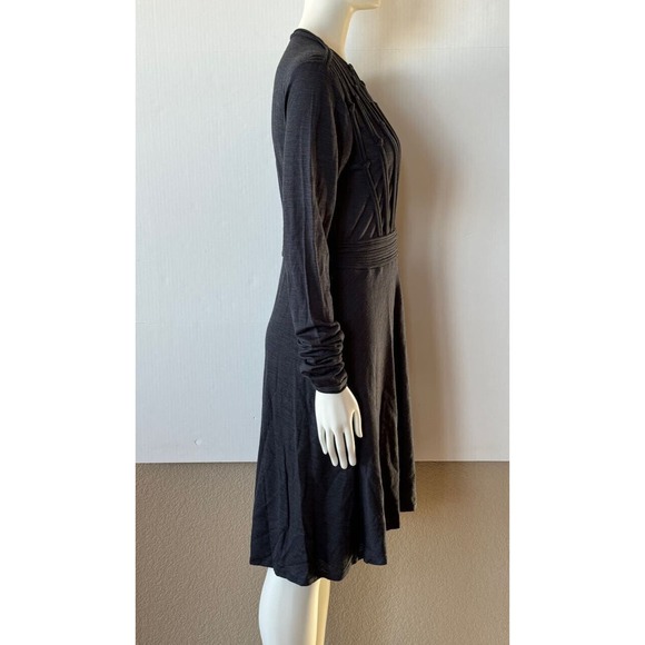 NWT Max Studio Sz M Gray Whimsigoth Y2K Fairy Dress Lightweight Dark Romantic - Picture 2 of 8